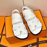 Hermes Erjiu White Shoes - 6