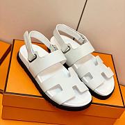 Hermes Erjiu White Shoes - 4