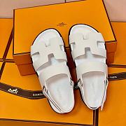 Hermes Erjiu White Shoes - 3