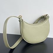 BV Gemelli half-moon butter crossbody bag 26x15x8CM - 5