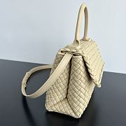 BV Patti top handle woven hijab handbag 19*26*11cm - 6