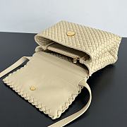 BV Patti top handle woven hijab handbag 19*26*11cm - 3