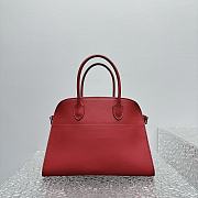 The Row Margaux 12 Tubby Deep Red Bag 32x13x25cm - 6