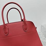 The Row Margaux 12 Tubby Deep Red Bag 32x13x25cm - 4