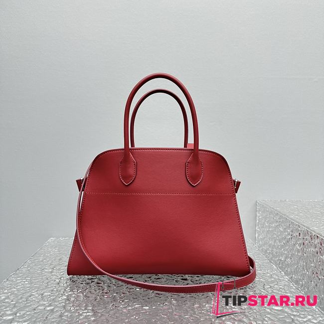 The Row Margaux 12 Tubby Deep Red Bag 32x13x25cm - 1