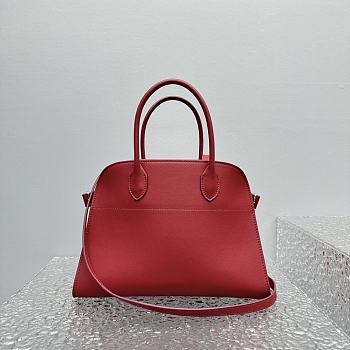 The Row Margaux 12 Tubby Deep Red Bag 32x13x25cm