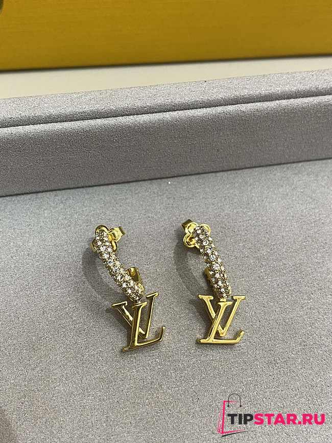 LV Diamond Earrings - 1