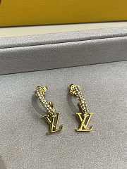 LV Diamond Earrings - 1