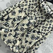 LV hooded printed zipper jacket  - 5