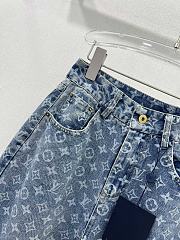 LV monogram jeans  - 5