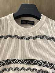 LV wavy striped short top - 3