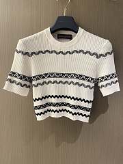 LV wavy striped short top - 2