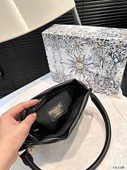 LADY DIOR TOP HANDLE DRAWSTRING MINI BAG 19.5 x 14.5CM - 4