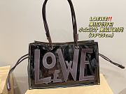 Loewe Jelly Tote Black Bag 38x25cm - 1