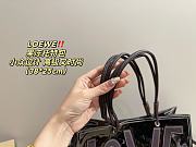 Loewe Jelly Tote Black Bag 38x25cm - 6