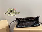 Loewe Jelly Tote Black Bag 38x25cm - 3