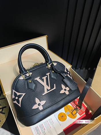 LV Alma BB Old Flower Shell Bag  24*18CM