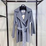 Maxmara Light Blue Coat - 5