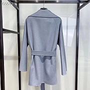 Maxmara Light Blue Coat - 3