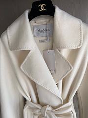 Maxcara Classic Short Coat Gas Water Ripple Cashmere Coat - 4