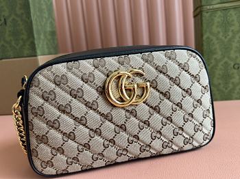 GG Marmont small matelassé shoulder bag 24*12*7CM