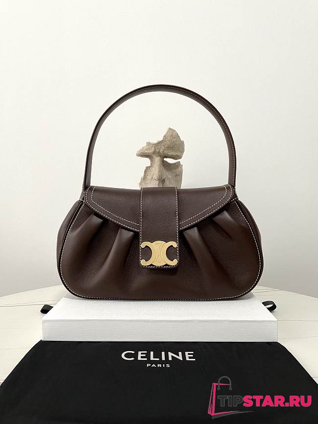 Celine Polly Brown Bag 33×19×9cm - 1