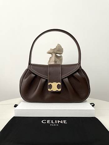 Celine Polly Brown Bag 33×19×9cm