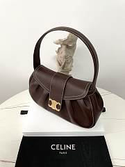 Celine Polly Brown Bag 33×19×9cm - 3