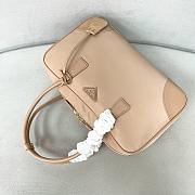 Prada Re-Edition1978 double handle beige handbag 35*21*10cm - 5