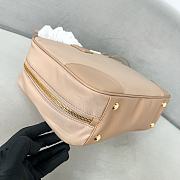 Prada Re-Edition1978 double handle beige handbag 35*21*10cm - 6