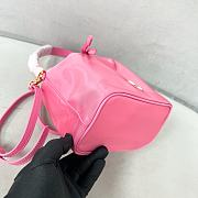 Prada nylon bucket bag Re-Edition1978 bright pink bag 19.5x15.5x10cm - 5