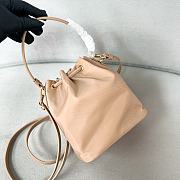 Prada nylon bucket bag Re-Edition1978 beige bag 19.5x15.5x10cm - 6