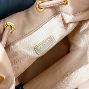 Prada nylon bucket bag Re-Edition1978 beige bag 19.5x15.5x10cm - 2