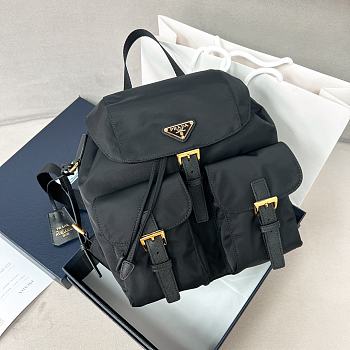 Prada Re-Edition1978 Parachute Nylon Backpack Small Black Bag 28*23.5*12cm