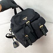 Prada Re-Edition1978 Parachute Nylon Backpack Small Black Bag 28*23.5*12cm - 5