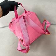 Prada Re-Edition1978 Parachute Nylon Backpack Small Pink Bag 28*23.5*12cm - 6