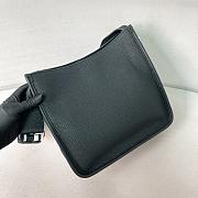 Prada Grained Cowhide Shoulder Black Bag 30*28*12cm - 4