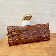 YSL Manhattan Clutch Brown Bag 31x14x3cm - 6