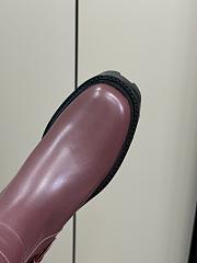 Hermes Chelsea Short Dark Red Boots  - 6