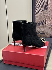 RV high heel pointed toe ankle boots - 2