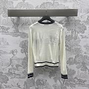 Dior wool knitted long-sleeved shirt  - 6