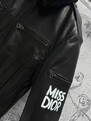 Dior boyfriend style leather jacket - 3