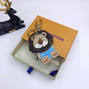 LV cute and lively lion keychain - 5