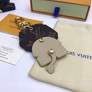 LV cute and lively lion keychain - 4