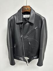  Loewe motorcycle leather jacket - 3