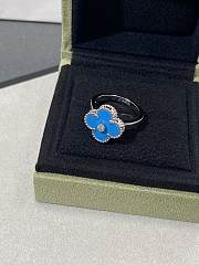 Van Cleef & Arpels special color blue ring - 4