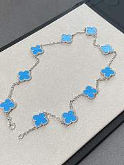  Van Cleef & Arpels special color blue necklace - 3