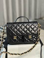 Chanel double pocket messenger bag 24x16cm - 1