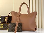 LV Neverful Brown Low Key Cabas Handbag 47X31X14CM - 5