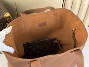 LV Neverful Brown Low Key Cabas Handbag 47X31X14CM - 4